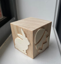 Load image into Gallery viewer, Wooden playdough stamp - Easter
