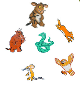 Story Stones - The Gruffalo's Child inspired
