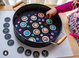 Chalkboard - addition to any wooden story stone set