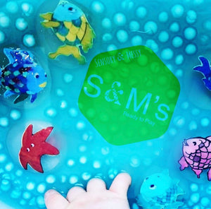 Story stones - The Rainbow Fish inspired