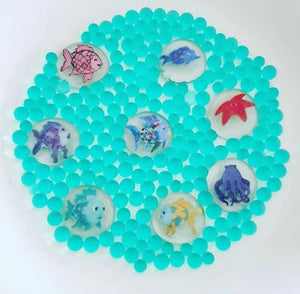 Story stones - The Rainbow Fish inspired
