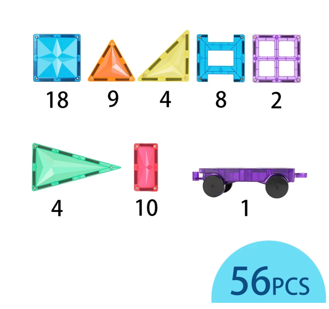 MNTL Magnetic tiles - movement set