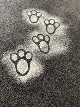 Load image into Gallery viewer, Easter - bunny foot print stencil

