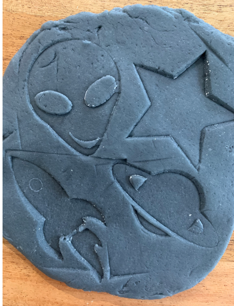 Playdough Stamp - Space